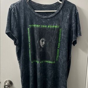 Edgy Beetlejuice Strange and Unusual Tee